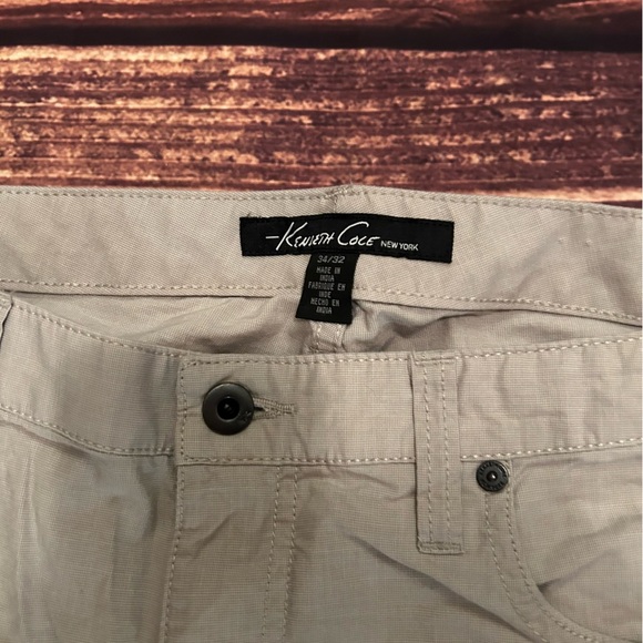 Men’s Keneth Cole Light Weight Stone Pant Size 34 x 32 - Picture 2 of 3